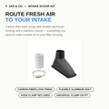 Universal Cold Air Intake Kit with Heat Shield Filter | JAR & Co